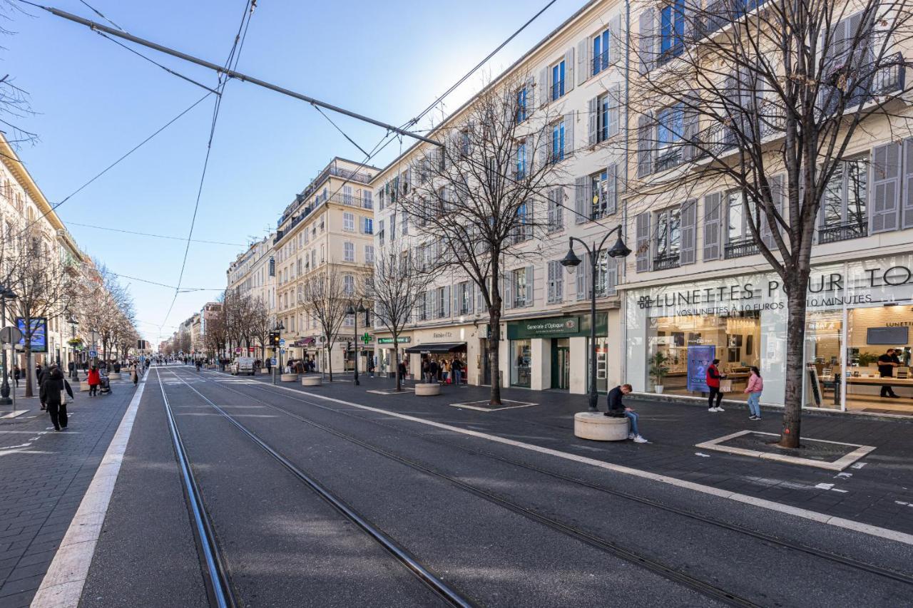 Jean Medecin Av - Large 2 Bdrs Central Ac Ницца Экстерьер фото